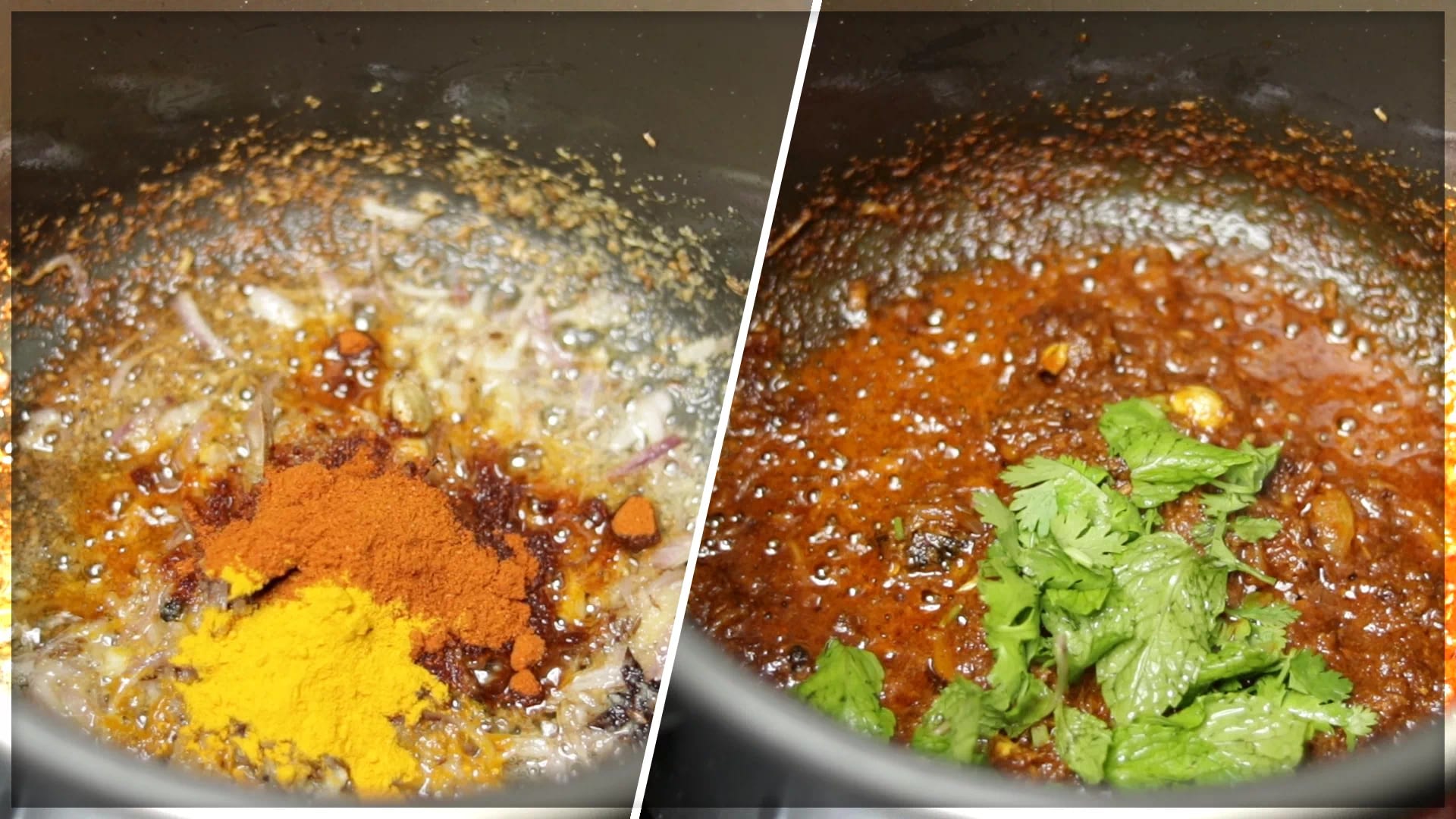 Chili and Turmeric Powder For Making Masala