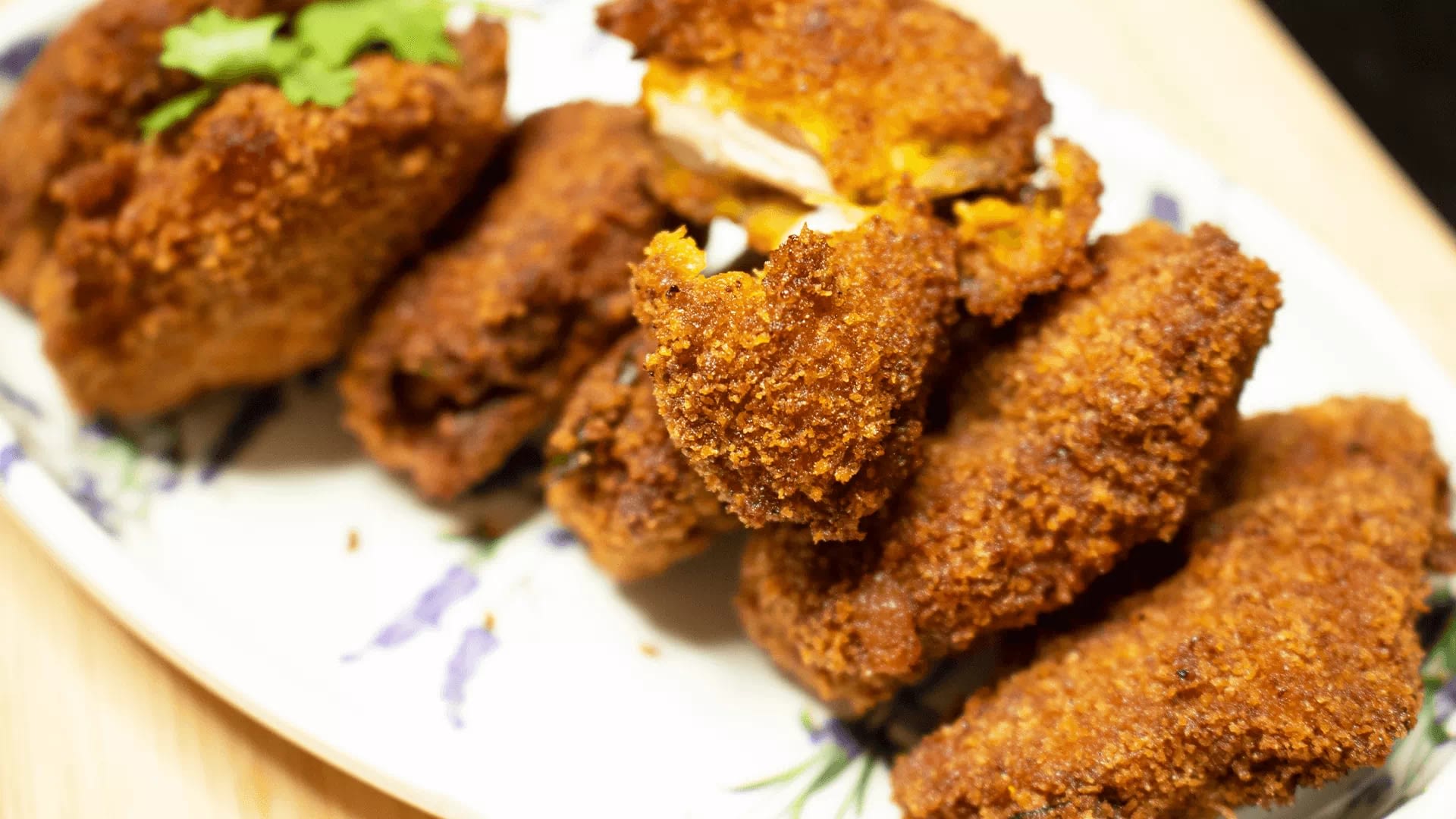 simple fried chicken parsi style